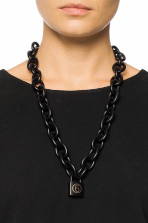 Logo necklace, zdjęcie 2 Logo necklace od MM6 Maison Margiela